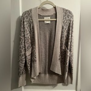 Abercrombie & Fitch leopard cardigan. Size XS. NWT